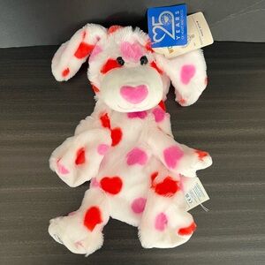 NWT Build a Bear Workshop Hearts Fur You Love Pup Dog Dalmation 25th Anniversary